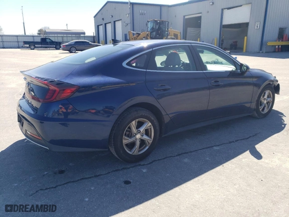 2021 Hyundai Sonata SE with VIN 5NPEG4JA4MH065989, listed as a Copart auction lot 48514065 with 65,544 mi miles and Salvage Title. Bid and sale history available at carsss.com. Image 3.