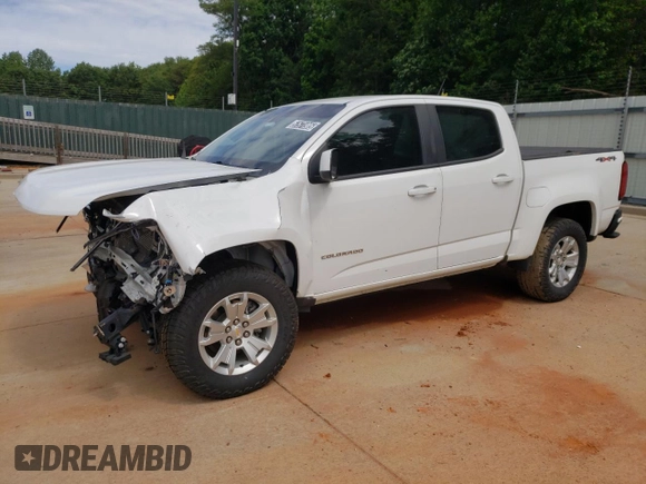 2022 Chevrolet Colorado 4WD LT с VIN 1GCGTCEN7N1130225, выставлен на аукционе Copart как лот 57571985 с пробегом 71 123 миль миль и Чистый • Clean title. История ставок и продаж доступна на DreamBid. Изображение 1.
