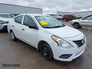 2019 Nissan Versa Sedan SV with VIN 3N1CN7AP1KL809325, listed as a IAAI auction lot 41199329 with 95,726 mi miles. Bid and sale history available at carsss.com. Image 1.