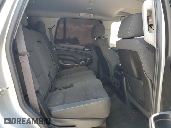 2015 Chevrolet Tahoe LS with VIN 1GNSCAKC9FR744608, listed as a Copart auction lot 55981395 with Not provided miles and Salvage title. Bid and sale history available at DreamBid. Image 11.