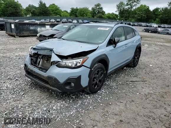 2021 Subaru Crosstrek Special Sports with VIN JF2GTHSC9MH375907, listed as a Copart auction lot 60216465 with 205,036 mi miles and Salvage title. Bid and sale history available at DreamBid. Image 14.