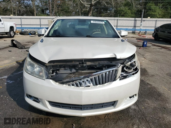 2012 Buick LaCrosse Premium 2 with VIN 1G4GF5G34CF344146, listed as a Copart auction lot 44833575 with 217,725 mi miles and Salvage Title. Bid and sale history available at carsss.com. Image 5.