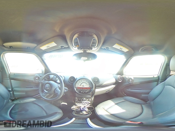 2014 MINI Countryman S with VIN WMWZC3C53EWP52333, listed as a Copart auction lot 54418495 with 34,687 mi miles and Salvage Title. Bid and sale history available at DreamBid. Image 14.