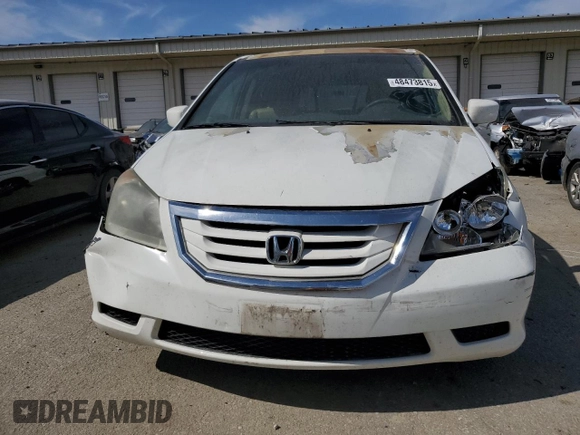 2010 Honda Odyssey EX-L with VIN 5FNRL3H77AB051869, listed as a Copart auction lot 48473815 with 248,511 mi miles and Salvage Title. Bid and sale history available at DreamBid. Image 5.