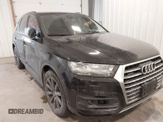 2018 Audi Q7 Premium Plus with VIN WA1LAAF73JD044082, listed as a IAAI auction lot 41598023 with 119,554 mi miles. Bid and sale history available at carsss.com. Image 1.