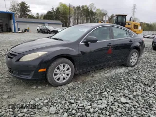 2009 Mazda 6 i Sport with VIN 1YVHP81A995M18135, listed as a Copart auction lot 49555455 with 184,150 mi miles and Salvage title. Bid and sale history available at DreamBid. Image 1.