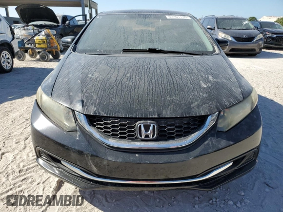2015 Honda Civic Sedan LX with VIN 2HGFB2F59FH500103, listed as a Copart auction lot 53107135 with Not Provided miles and Salvage Title. Bid and sale history available at carsss.com. Image 5.