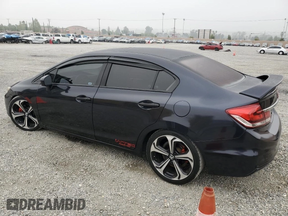 2015 Honda Civic Sedan Si with VIN 2HGFB6E56FH708397, listed as a Copart auction lot 53377305 with 112,385 mi miles and Clean Title. Bid and sale history available at carsss.com. Image 2.