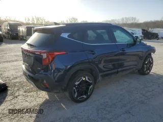 2024 Kia Seltos SX with VIN KNDETCA70R7631362, listed as a Copart auction lot 49338665 with 6,760 mi miles and Salvage title. Bid and sale history available at DreamBid. Image 3.