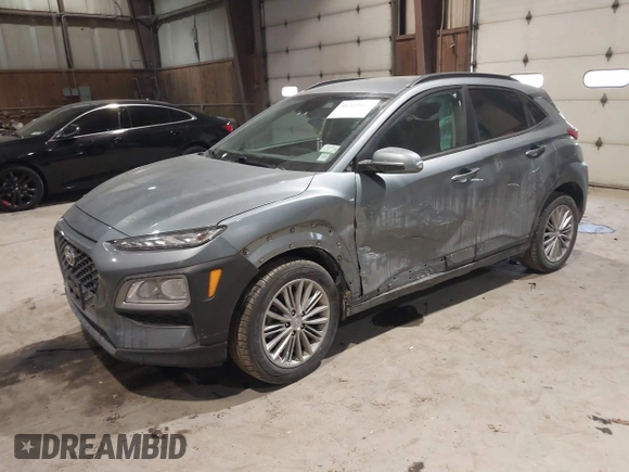 2021 Hyundai Kona SEL with VIN KM8K2CAA3MU661821, listed as a IAAI auction lot 41325067 with 37,638 mi miles. Bid and sale history available at carsss.com. Image 17.