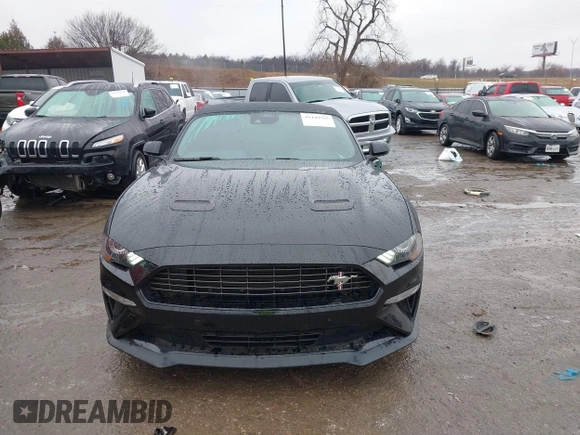 2022 Ford Mustang EcoBoost with VIN 1FA6P8TD1N5111126, listed as a IAAI auction lot 41449765 with 42,852 mi miles. Bid and sale history available at carsss.com. Image 12.