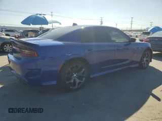 2019 Dodge Charger GT with VIN 2C3CDXHG8KH558676, listed as a Copart auction lot 56492665 with 33,728 mi miles and Salvage Title. Bid and sale history available at DreamBid. Image 3.
