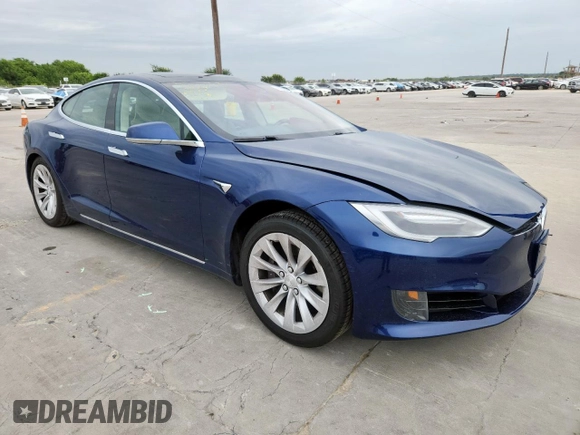 2017 Tesla Model S 60 с VIN 5YJSA1E14HF190251, выставлен на аукционе Copart как лот 63648045 с пробегом 79 379 миль миль и Списание • Salvage title. История ставок и продаж доступна на DreamBid. Изображение 4.