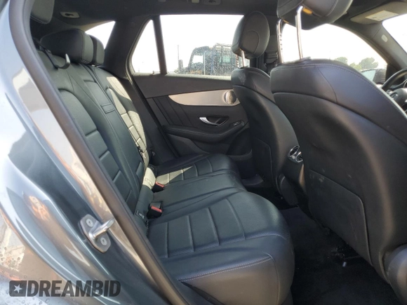 2019 Mercedes-Benz GLC 300 with VIN WDC0G4KB4KV195778, listed as a Copart auction lot 61742345 with 134,181 mi miles and Salvage title. Bid and sale history available at DreamBid. Image 10.