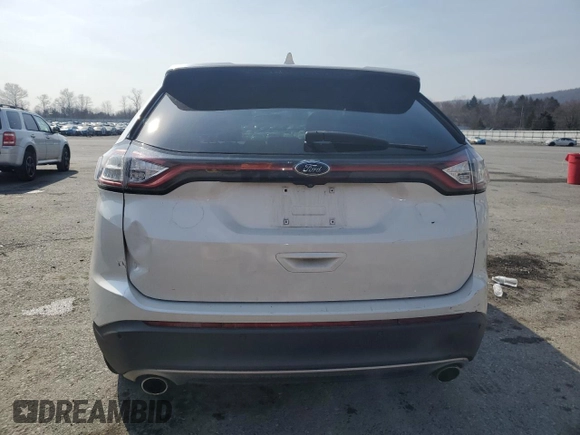 2015 Ford Edge SEL with VIN 2FMTK4J96FBB62987, listed as a Copart auction lot 49096575 with 104,536 mi miles and Salvage Title. Bid and sale history available at carsss.com. Image 6.