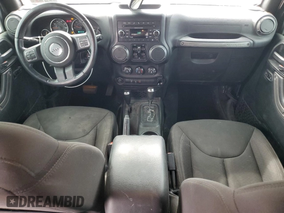 2017 Jeep Wrangler Unlimited Sport with VIN 1C4BJWDG6HL678021, listed as a Copart auction lot 54224725 with 97,644 mi miles and Salvage title. Bid and sale history available at DreamBid. Image 8.