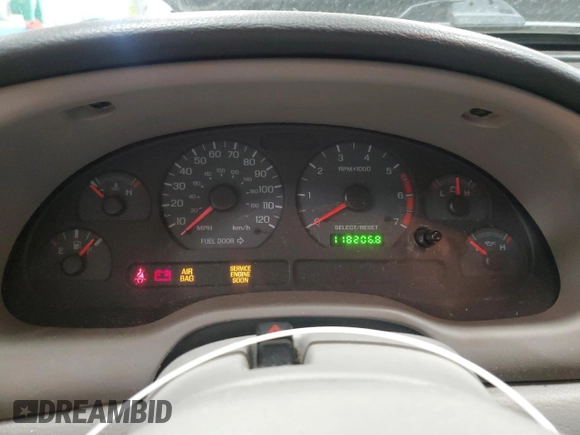 2003 Ford Mustang Deluxe with VIN 1FAFP444X3F415084, listed as a Copart auction lot 52357945 with 118,206 mi miles and Non Repairable. Bid and sale history available at carsss.com. Image 9.