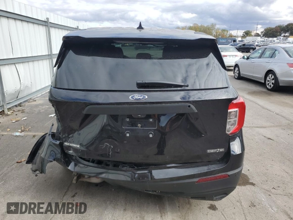 2023 Ford Explorer with VIN 1FM5K8AC7PGA81499, listed as a Copart auction lot 76470164 with 11,509 mi miles and Salvage title. Bid and sale history available at DreamBid. Image 6.