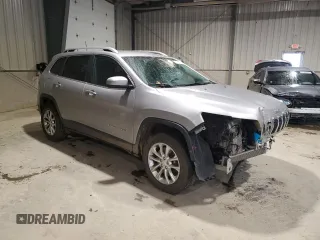 2019 Jeep Cherokee Latitude with VIN 1C4PJMCBXKD157580, listed as a Copart auction lot 58313745 with 81,660 mi miles and Salvage title. Bid and sale history available at DreamBid. Image 4.