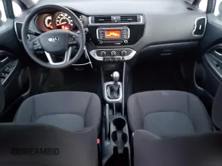 2016 Kia Rio LX with VIN KNADM5A34G6676533, listed as a Copart auction lot 42444355 with 38,350 mi miles and Salvage Title. Bid and sale history available at carsss.com. Image 8.