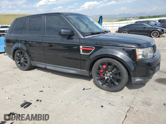 2013 Land Rover Range Rover Sport SC with VIN SALSH2E4XDA776282, listed as a Copart auction lot 62350365 with 122,403 mi miles and Clean title. Bid and sale history available at DreamBid. Image 4.