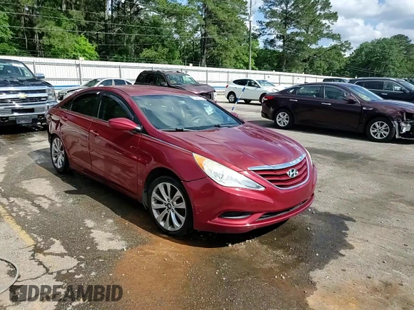 2013 Hyundai Sonata GLS with VIN 5NPEB4AC9DH674107, listed as a Copart auction lot 55487335 with 150,210 mi miles and Salvage title. Bid and sale history available at DreamBid. Image 14.