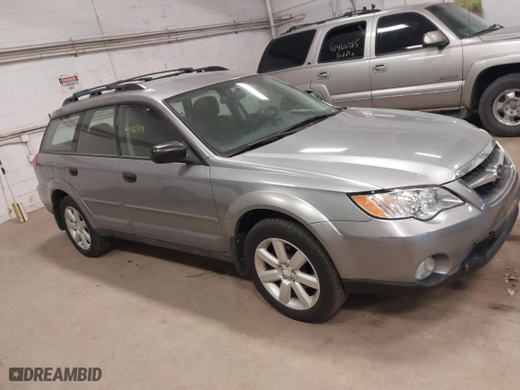 2008 Subaru Outback (Natl) i with VIN 4S4BP61C187306803, listed as a IAAI auction lot 41466139 with 142,775 mi miles. Bid and sale history available at carsss.com. Image 1.