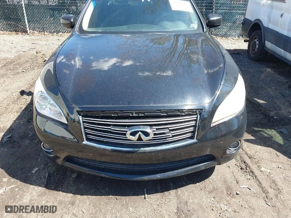 2011 Infiniti M37 with VIN JN1BY1AR4BM376817, listed as a IAAI auction lot 41899491 with 216,754 mi miles. Bid and sale history available at carsss.com. Image 6.