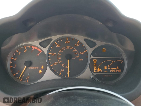 2001 Toyota Celica GT with VIN JTDDR32T410103293, listed as a Copart auction lot 72738184 with 199,340 mi miles and Salvage Title. Bid and sale history available at carsss.com. Image 9.
