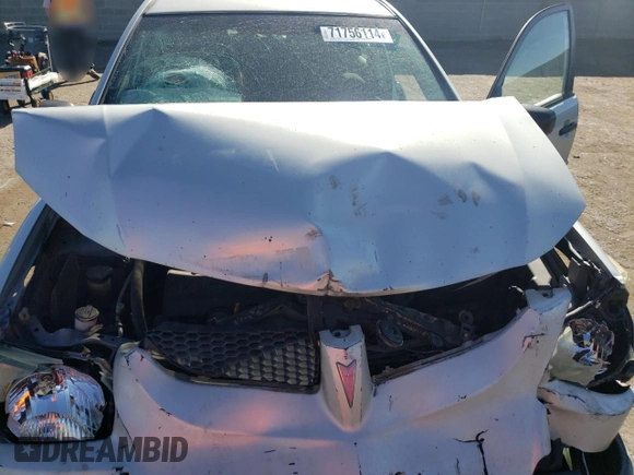 2004 Pontiac Vibe with VIN 5Y2SL64814Z426705, listed as a Copart auction lot 71756114 with 192,455 mi miles and Salvage Title. Bid and sale history available at carsss.com. Image 12.