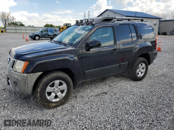 2010 Nissan Xterra S with VIN 5N1AN0NW8AC506660, listed as a Copart auction lot 55810805 with 203,227 mi miles and Salvage title. Bid and sale history available at DreamBid. Image 1.