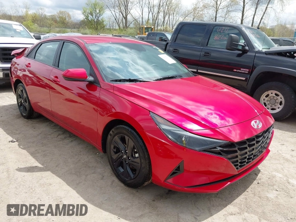 2023 Hyundai Elantra SEL with VIN 5NPLM4AG1PH098568, listed as a IAAI auction lot 42092743 with 26,656 mi miles and . Bid and sale history available at DreamBid. Image 1.