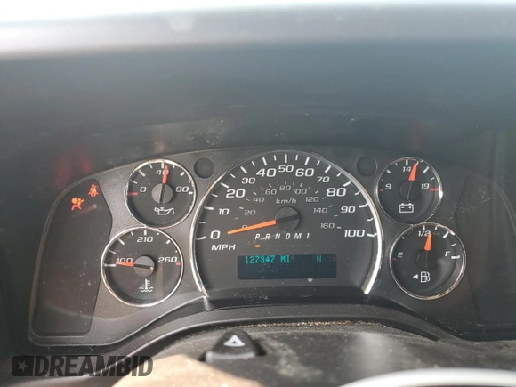 2019 Chevrolet Express Passenger LT with VIN 1GAZGPFG6K1263857, listed as a Copart auction lot 58987635 with 127,347 mi miles and Salvage title. Bid and sale history available at DreamBid. Image 9.