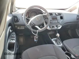 2013 Kia Rio LX with VIN KNADM4A35D6123928, listed as a Copart auction lot 72975324 with 63,758 mi miles and Salvage Title. Bid and sale history available at carsss.com. Image 8.