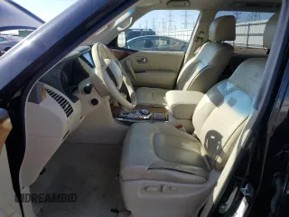 2014 Infiniti QX80 with VIN JN8AZ2NC0E9351135, listed as a Copart auction lot 52055355 with 0 mi miles and Salvage Title. Bid and sale history available at carsss.com. Image 7.