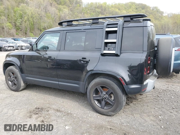 2022 Land Rover Defender S z VIN SALEJ7RX9N2079507, wystawiony jako Copart lot #54755645 z przebiegiem 26 381 mil mil oraz Szkoda całkowita • Salvage title. Historia ofert i sprzedaży dostępna na DreamBid. Obrazek 2.