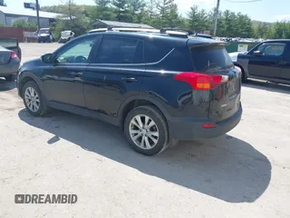 2014 Toyota RAV4 Limited with VIN 2T3DFREV4EW171961, listed as a IAAI auction lot 42091626 with 205,557 mi miles. Bid and sale history available at carsss.com. Image 3.