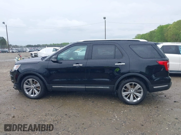 2018 Ford Explorer Limited with VIN 1FM5K7F89JGB67600, listed as a IAAI auction lot 41972087 with 127,221 mi miles and . Bid and sale history available at carsss.com. Image 14.