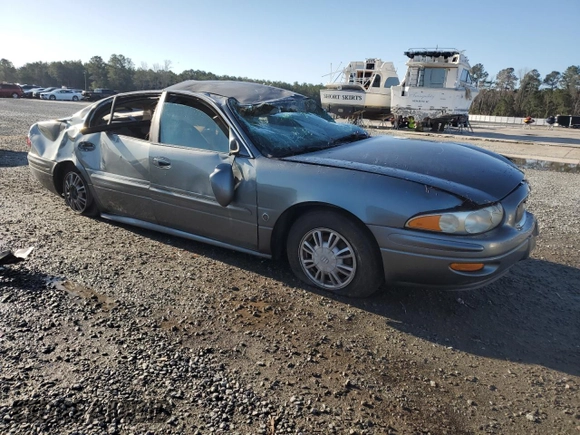 2004 Buick LeSabre Custom with VIN 1G4HP52K74U150689, listed as a Copart auction lot 48427355 with Not Provided miles and Salvage Title. Bid and sale history available at carsss.com. Image 4.