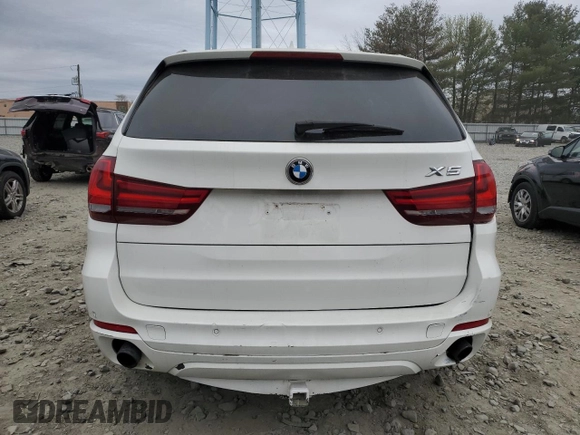 2016 BMW X5 sDrive35i z VIN 5UXKR2C55G0H41774, wystawiony jako Copart lot #53535685 z przebiegiem Nie podano mil oraz Szkoda całkowita • Salvage title. Historia ofert i sprzedaży dostępna na DreamBid. Obrazek 6.