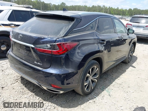 2022 Lexus RX 350 with VIN 2T2HZMDA8NC363464, listed as a IAAI auction lot 42070240 with 34,123 mi miles and . Bid and sale history available at DreamBid. Image 4.