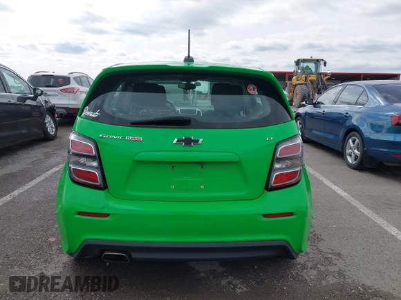 2017 Chevrolet Sonic LT with VIN 1G1JD6SB1H4163702, listed as a IAAI auction lot 41919183 with 96,748 mi miles and . Bid and sale history available at DreamBid. Image 17.