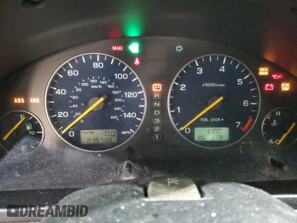 2005 Subaru Baja Turbo z VIN 4S4BT63CX55106650, wystawiony jako Copart lot #52582515 z przebiegiem 215 790 mil mil oraz Czysty tytuł • Clean title. Historia ofert i sprzedaży dostępna na DreamBid. Obrazek 9.