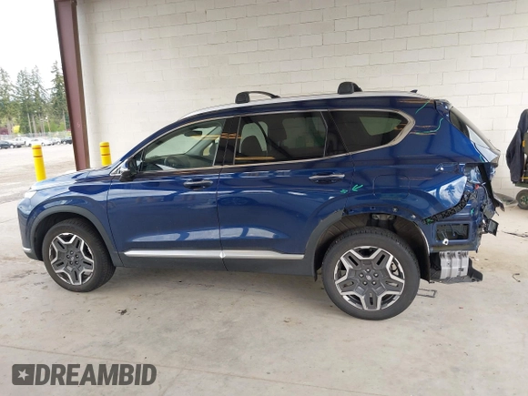 2023 Hyundai Santa Fe Limited with VIN 5NMS4DALXPH486503, listed as a IAAI auction lot 42150944 with 17,197 mi miles and . Bid and sale history available at DreamBid. Image 15.