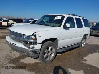 2005 Chevrolet Tahoe Z71 with VIN 1GNEC13T25R108333, listed as a IAAI auction lot 41473619 with 193,335 mi miles and . Bid and sale history available at DreamBid. Image 2.