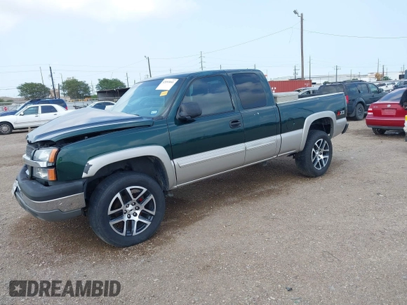 2004 Chevrolet Silverado 1500 Z71 with VIN 1GCEK19T94Z267299, listed as a IAAI auction lot 42093041 with 291,669 mi miles and . Bid and sale history available at DreamBid. Image 17.