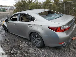 2016 Lexus ES 350 with VIN 58ABK1GG7GU007420, listed as a Copart auction lot 51511395 with 0 mi miles and Salvage Title. Bid and sale history available at carsss.com. Image 2.