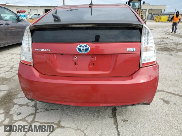 2010 Toyota Prius II with VIN JTDKN3DU9A5202820, listed as a Copart auction lot 55460885 with 248,099 mi miles and Clean Title. Bid and sale history available at carsss.com. Image 6.