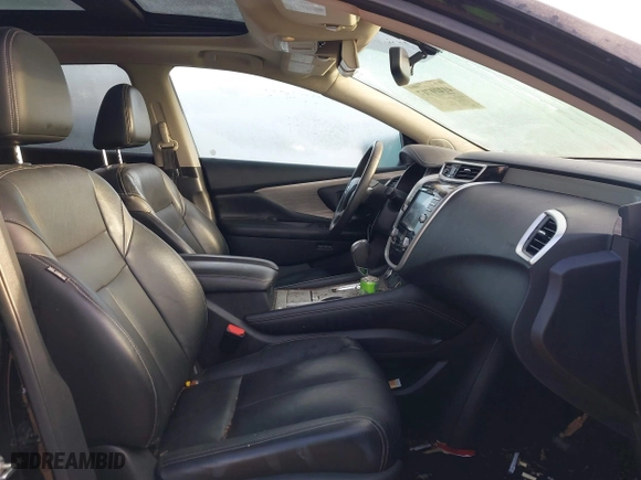 2015 Nissan Murano S with VIN 5N1AZ2MH6FN277457, listed as a IAAI auction lot 41410717 with 109,498 mi miles. Bid and sale history available at carsss.com. Image 5.
