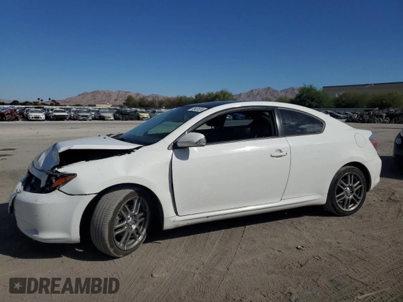 2010 Scion tC with VIN JTKDE3B70A0304955, listed as a Copart auction lot 72431524 with 97,719 mi miles and Salvage Title. Bid and sale history available at carsss.com. Image 1.